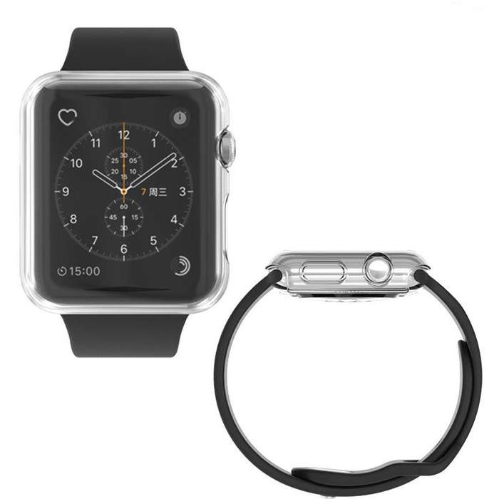 Apple Watch 2 / 3 Clear Protective Case Bumper Cover 38mm