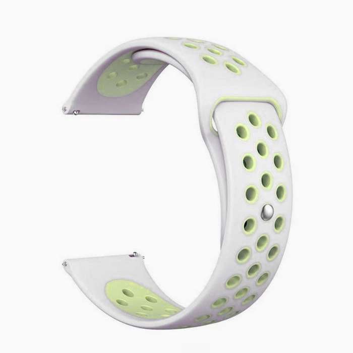Fitbit Versa Silicone Watch Strap -Grey and Yellow