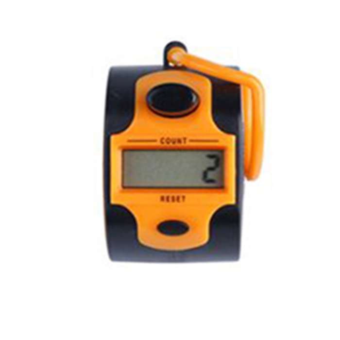 Digital Click Counter with 4 Digits Display Black