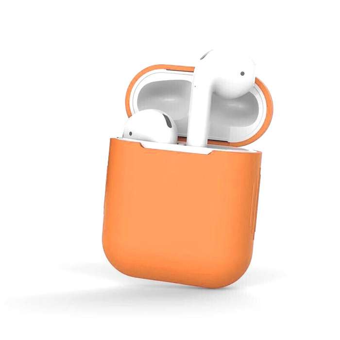 Protective Silicone Cover for Apple AirPods Charging Case Red