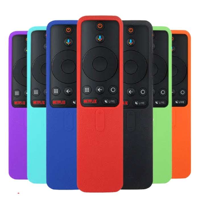 Silicone Remote Case for Xiaomi Mi Box S Remote Control Blue