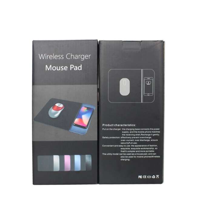 Wireless Charging Mouse Pad-10w Black