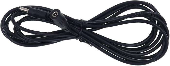 DC Extension Extender Cable for CCTV 12V Power (5.5mm x 2.1mm) 1.5m