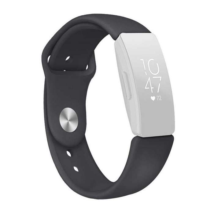 Fitbit Inspire Silicone Watch Strap Baby Pink Large (6.7" - 8.1")