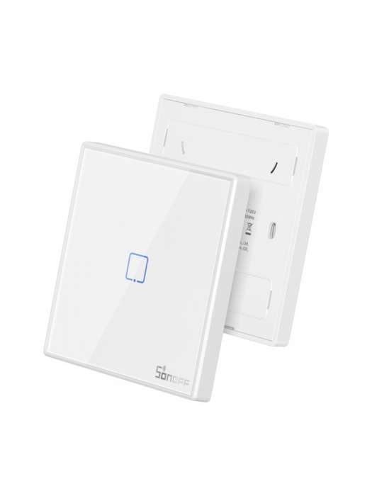 SONOFF T2EU-RF Smart Light Switch Extension Remote - RF Touch Remote Control 1 Gang