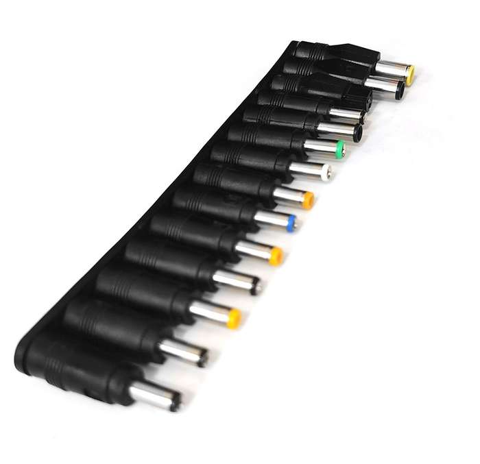 Replacement Laptop Tips - DC Adaptor Male to Female 14-in-1 Set B