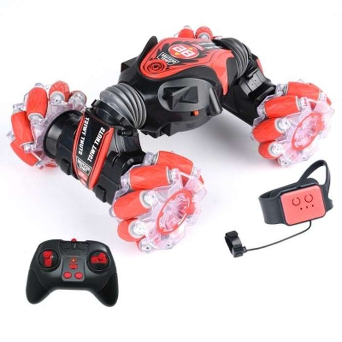 Gesture Controlled Remote Control Toy Car (Rechargeable) Blue