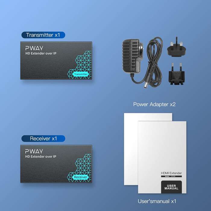 150m HDMI EXTENDER over CAT5e / CAT6 via TCP/IP
