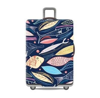 Luggage Protective Covers XL Cerise Pink