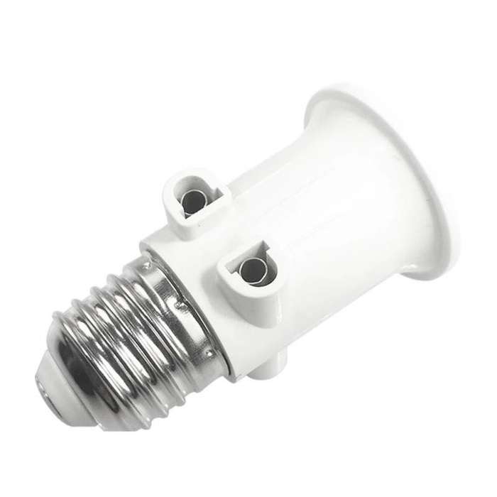 E27 Male Holder to EU Plug