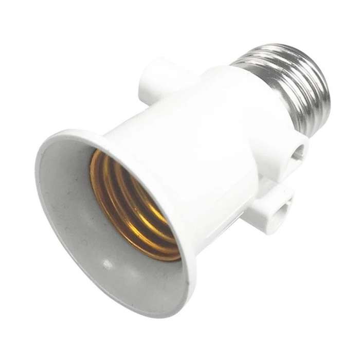 E27 Male Holder to EU Plug