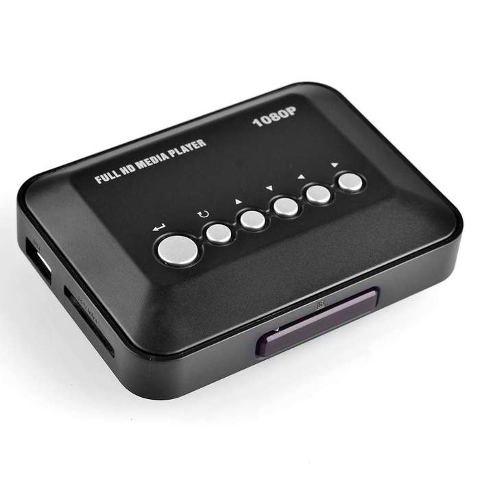 TV Box Media Player - USB SD - FULL HD with remote Play files directly from USB/SD Card on your TV