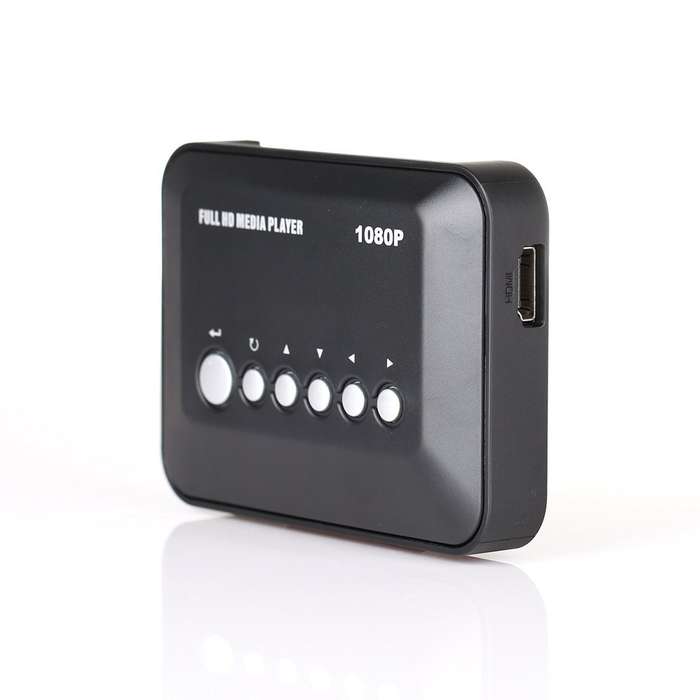 TV Box Media Player - USB SD - FULL HD with remote Play files directly from USB/SD Card on your TV
