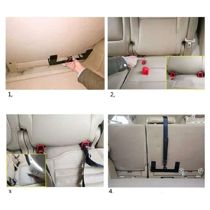 Universal Steel ISOFIX Mount Base (ZL-2023)