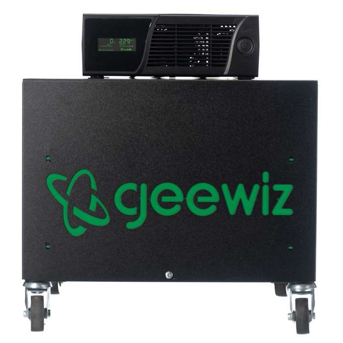 Geewiz 2000VA PURE SINE Inverter Trolley + 2x 100AH LITHIUM Batteries (12 HOUR BATTERY LIFE) KIT ...