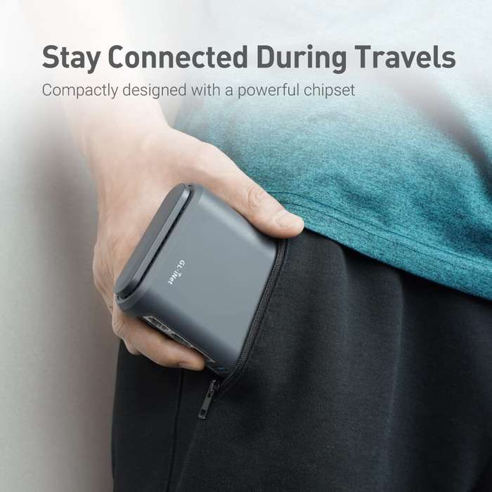 GL.iNet GL-A1300 (Slate Plus) - Ultra Efficient VPN Encrypted Travel Router