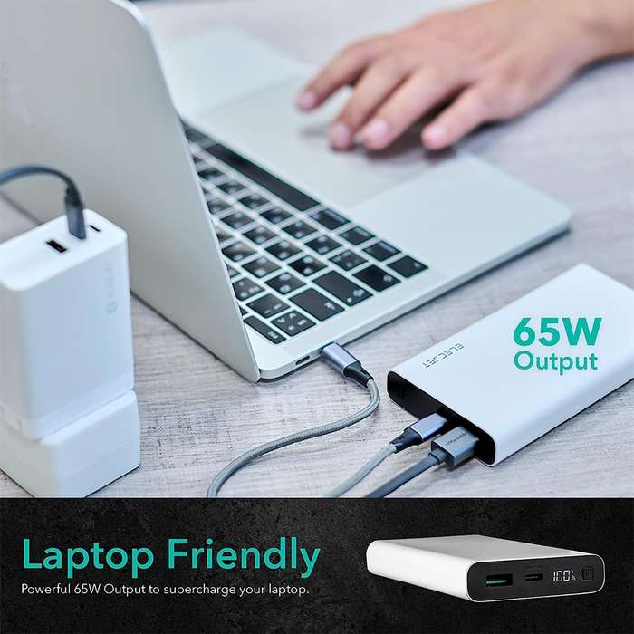 ELECJET Apollo Ultra A10X Power Bank - 2 Port Portable Charger / 65W / 10000mAh / LED Display