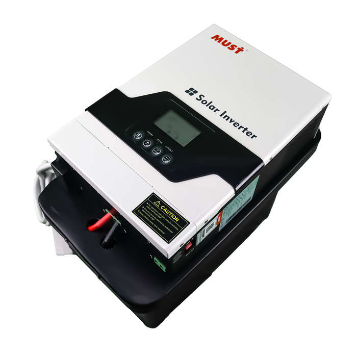Axpert Type Pure Sine 1000VA Inverter Trolley + 1x 100Ah LITHIUM Battery (6 HOUR BATTERY LIFE) KI...
