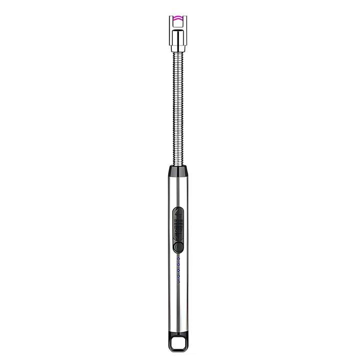 USB Rechargeable Lighter - LED Indicator / Compact and Portable / Quick Ignition / Child Safety L...