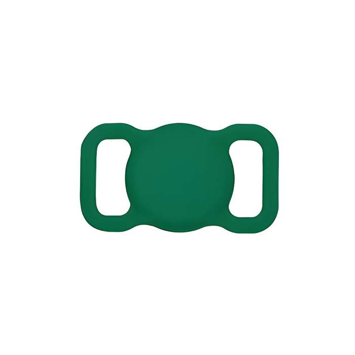 Secure and Stylish AirTag Holder for Dog Collars Olive