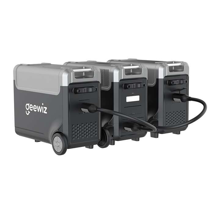 Geewiz 3600w Portable Power Station ADDITIONAL BATTERY - 3840Wh LIFEPO4 / 3HR Quick Charge(6 hour...