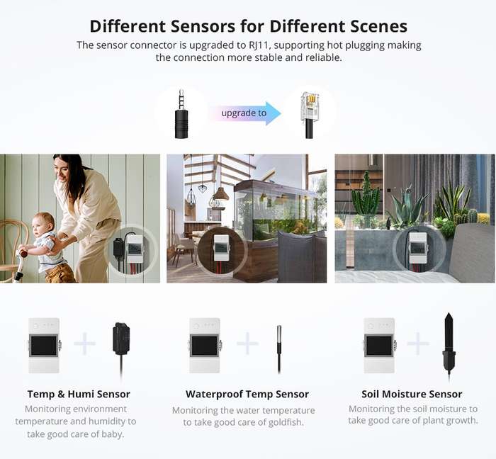 Sonoff TH16 Origin - Temperature and Humidity Monitor (Sensor Sold Separately)