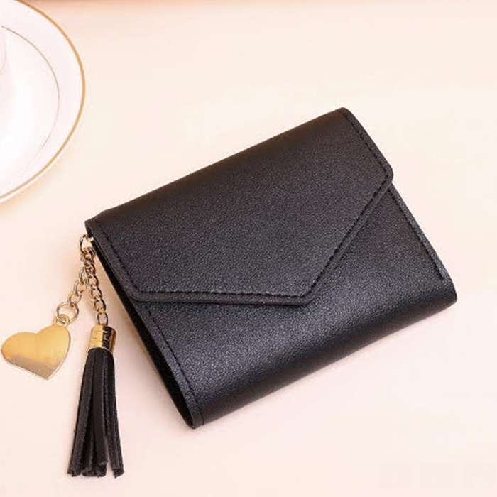 Women's Mini Tassel Wallet/Card Holder Lilac
