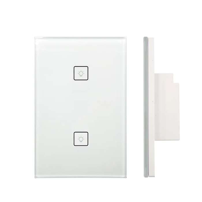 GeeWiz Wifi Smart Light Switch (NO NEUTRAL REQUIRED) - EWELINK + Capacitor 2 Gang