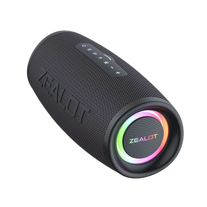 ZEALOT Portable Bluetooth Speaker (S56) - Black
