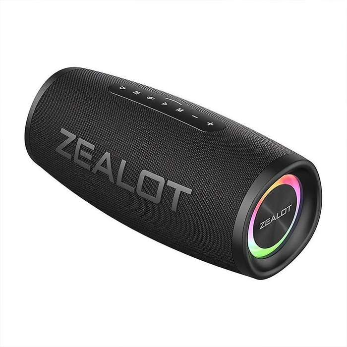 ZEALOT Portable Bluetooth Speaker (S56) - Black
