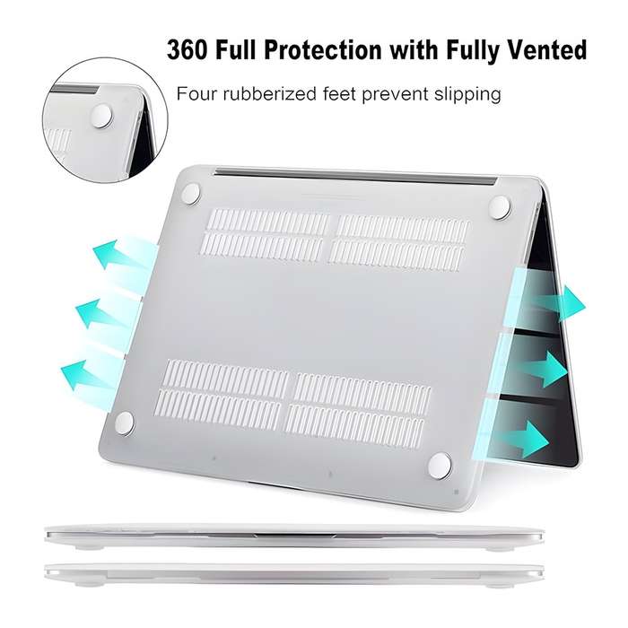 Macbook Pro & Air Hardshell Covers - Crystal Clear MacBook Air 13.3 - A1932 | A2179 | A2337