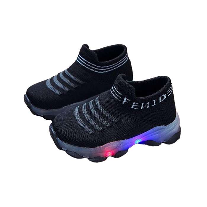 Light-Up Shoes for Babies (Fun & Functional) - Happy Steps and Bright Lights (Multiple Colors) Pi...