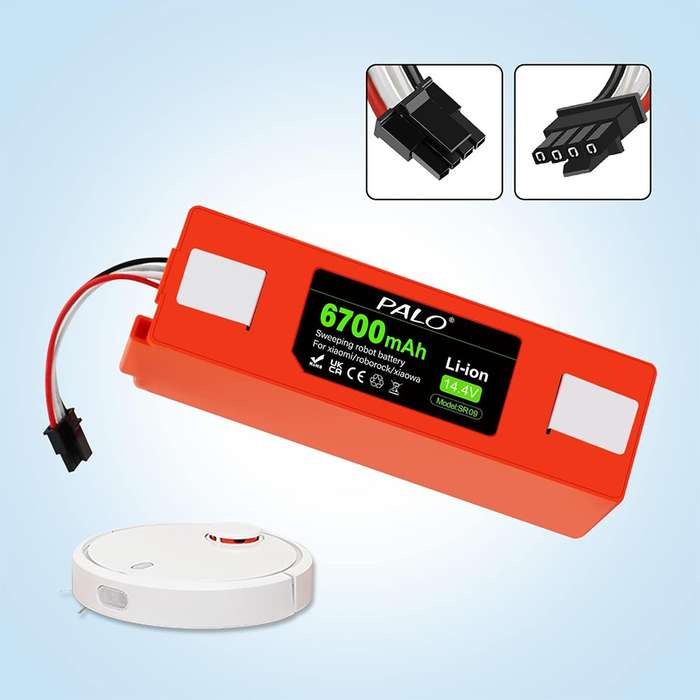 Replacement Battery for Xiaomi Roborock S5 Series Robot Vacuums - 6700mAh (BRR-2P4S-5200S)