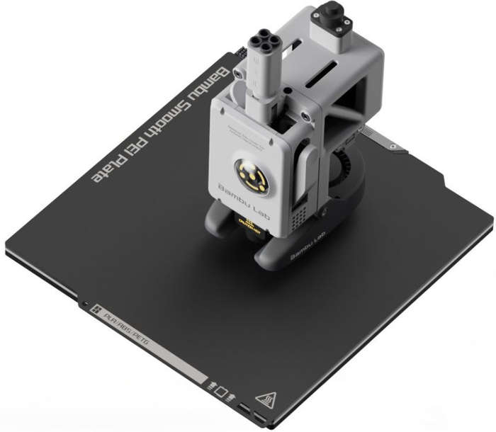 Bambu Lab A1 Mini 3D Printer - Compact- High-Precision- and Fast Printing with 180x180x180mm Buil...