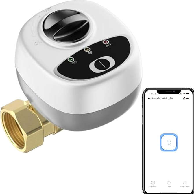 eWelink Smart WiFi Water Valve Shutoff For 1-Inch Pipes - DN25