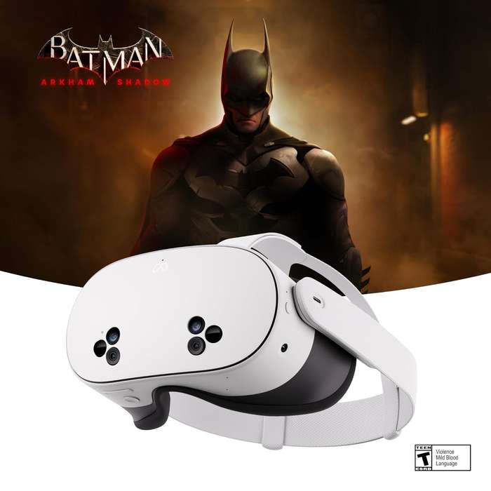 Meta Quest 3S - Next-Level VR Experience with Stunning Graphics & Immersive Gameplay with Batman ...