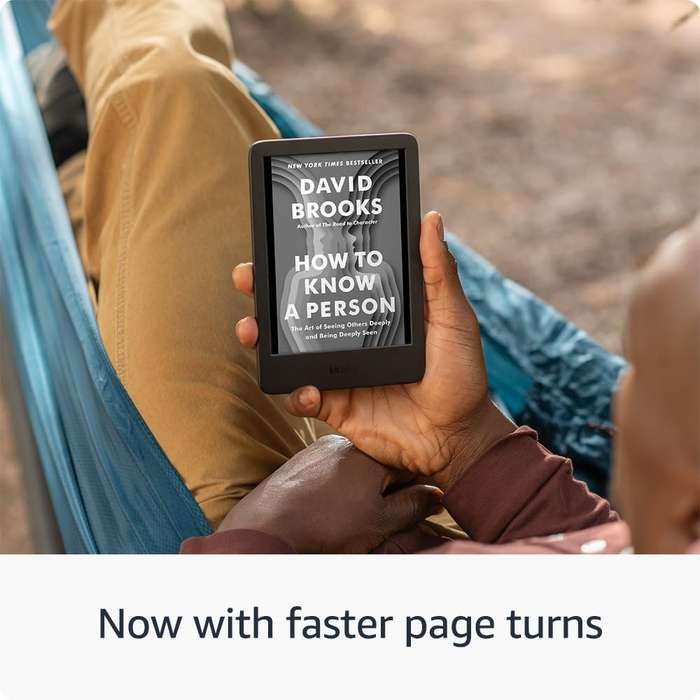 New Amazon Kindle (16 GB)  Lightest- Compact- and Glare-Free E-Reader with 6-Week Battery Life...