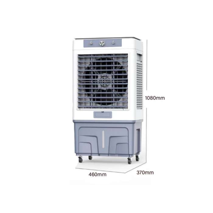 Industrial 220W Air Cooler with 45L Water Tank- Remote & Mechanical Control