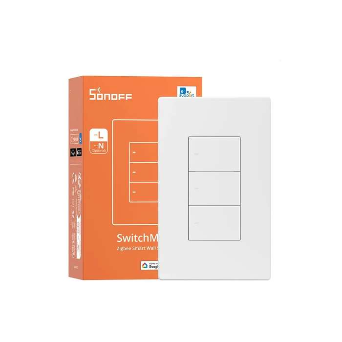 SONOFF ZBM5 Zigbee Smart Switch  No Neutral & With Neutral Compatible 2 Gang