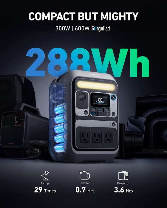 Anker Portable Power Station SOLIX C300