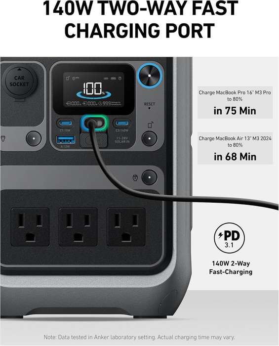 Anker Portable Power Station SOLIX C300