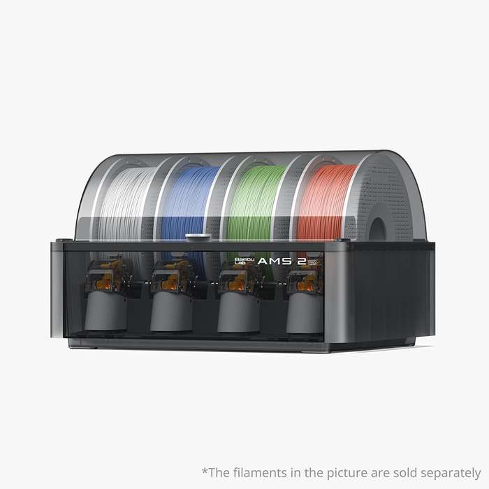 Bambu Lab AMS 2 Pro - Automatic Material System for 3D Printing | Seamless Multi-Material Management