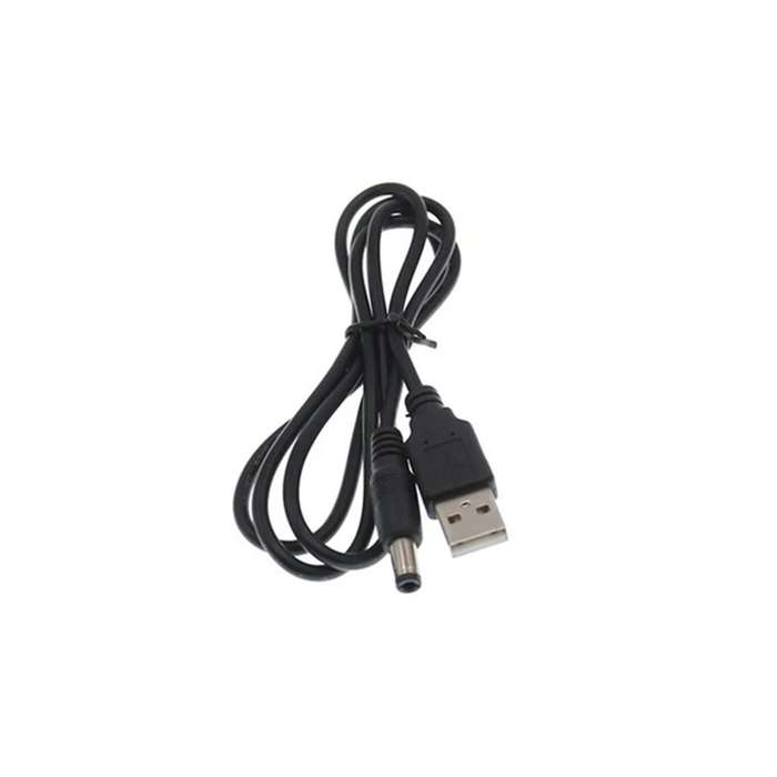 5.5mm USB Port To 5.5 x 2.5mm 5V DC Power Cable