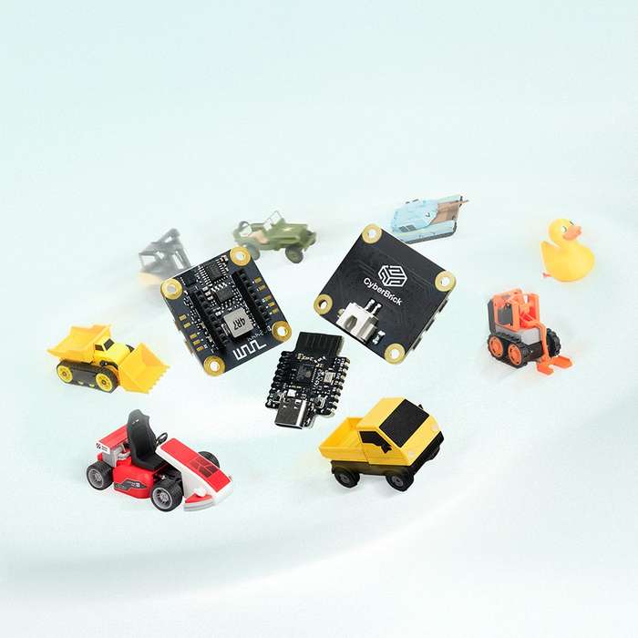 Bambu Lab CyberBrick Hardware Kit ZK004 (1 Remote, 1 Car)