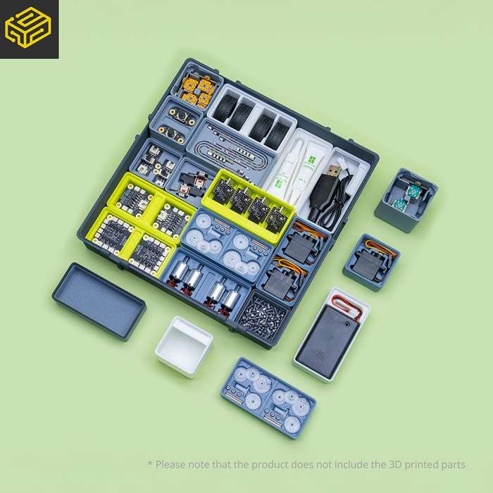 Bambu Lab CyberBrick Hardware Kit ZK004 (1 Remote, 1 Car)