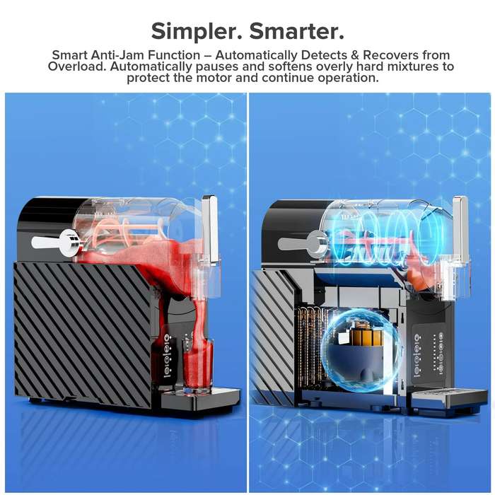 Personal Slush Machine - Ultra-Chill Hero - Home Slush-Making Machine for Sips That Sparkle