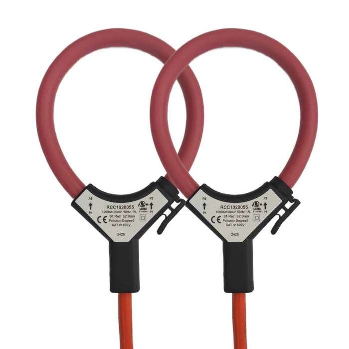 Emporia 3-Phase 200A Flexible Sensors for Vue 3 Home Energy Monitor (Power Supply Included)