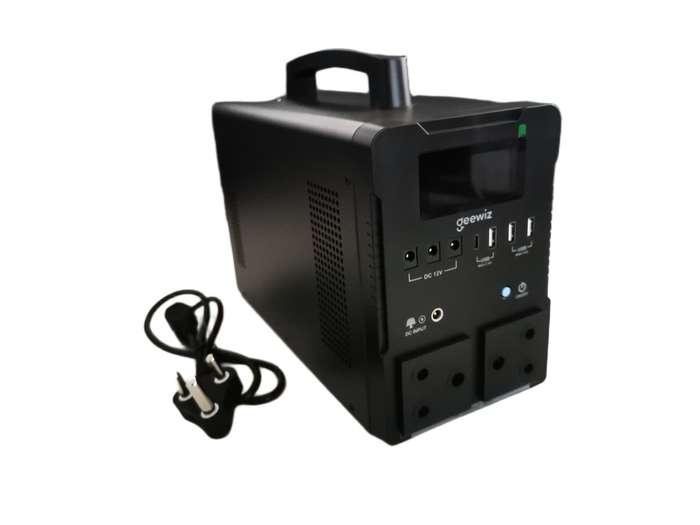 Geewiz PURE SINE Portable Inverter Trolley (3 HOUR BATTERY LIFE) KIT - All-in-One Inverter - With...