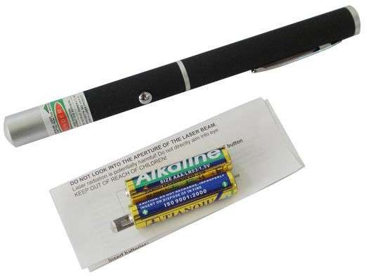 10mW Green laser pointer
