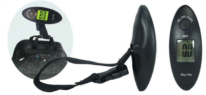 Portable Electronic Luggage Scale (up to 40kg)
